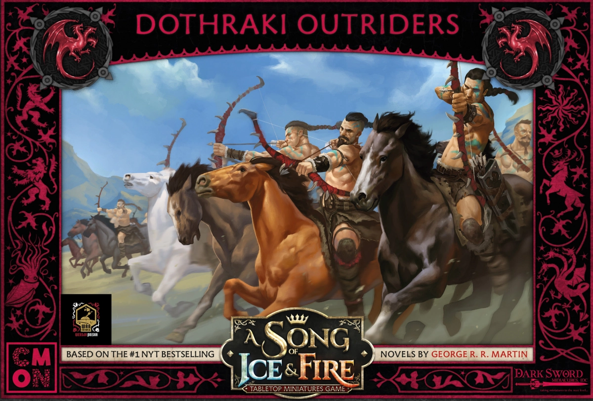 A Song of Ice & Fire: Dothraki Outriders (Dothracka Straż Przednia) 