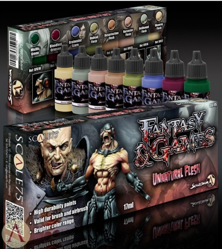 Scale75: Fantasy & Games - Paint Set - Unnatural Flesh