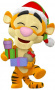 Funko POP Disney: Holiday 2021- Tigger (Flocked)(Exclusive)