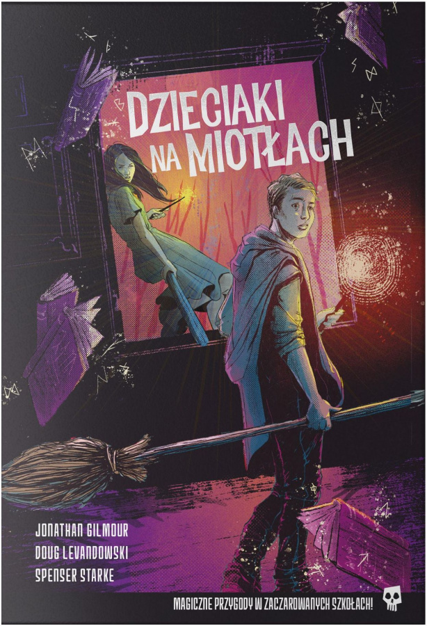 Dzieciaki na miotłach