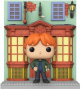 Funko POP Deluxe: Harry Potter - Diagon Alley - Ron Weasley with Quality Quidditch Supplies (Exclusive)