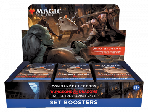 Magic the Gathering: Commander Legends - Battle for Baldur's Gate - Set Booster Box (18 szt.)
