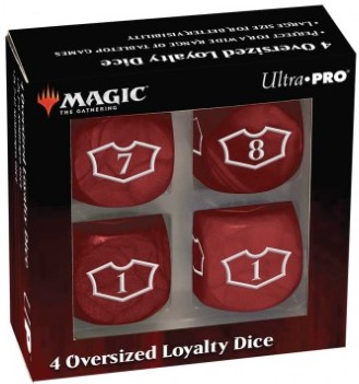 Ultra Pro: Magic the Gathering - Moutain - 22 mm Deluxe Loyalty Dice Set