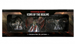 Dungeons & Dragons: Icons of the Realms Miniatures - Archdevils - Bael, Bel and Zariel