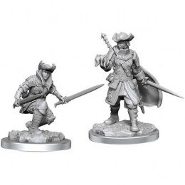 Magic The Gathering: Unpainted Magic Miniatures - Thraben Inspector & Tireless Track