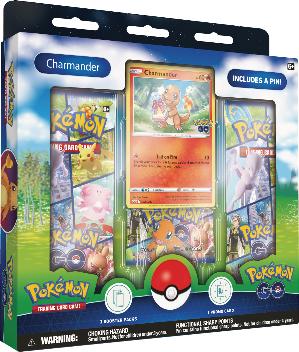 Pokémon TCG: Pokémon Go - Pin Collection - Charmander