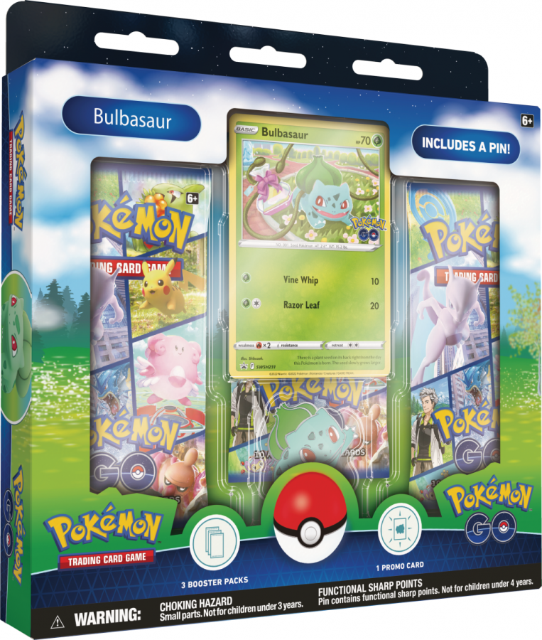 Pokémon TCG: Pokémon Go - Pin Collection - Bulbasaur