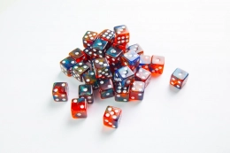 Gamegenic: Galaxy Series - D6 Dice Set (12 mm) - Mars