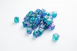 Gamegenic: Galaxy Series - D6 Dice Set (12 mm) - Neptune