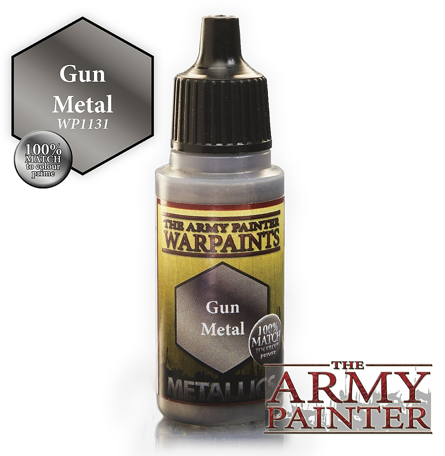 The Army Painter: Warpaints Metallics - Gun Metal (2022)