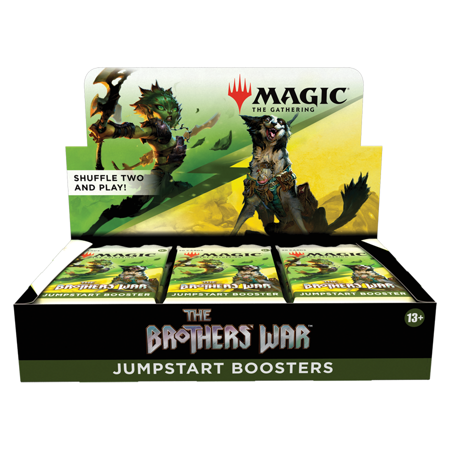 Magic the Gathering Brothers' War Jumpstart Booster Box (18 szt.)