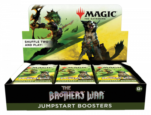 Magic the Gathering: Brothers' War - Jumpstart Booster Box (18 szt.)
