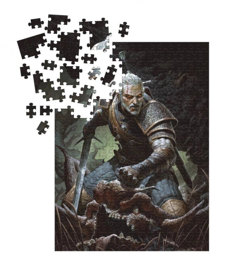 The Witcher 3: Wild Hunt Geralt - Trophy Puzzle