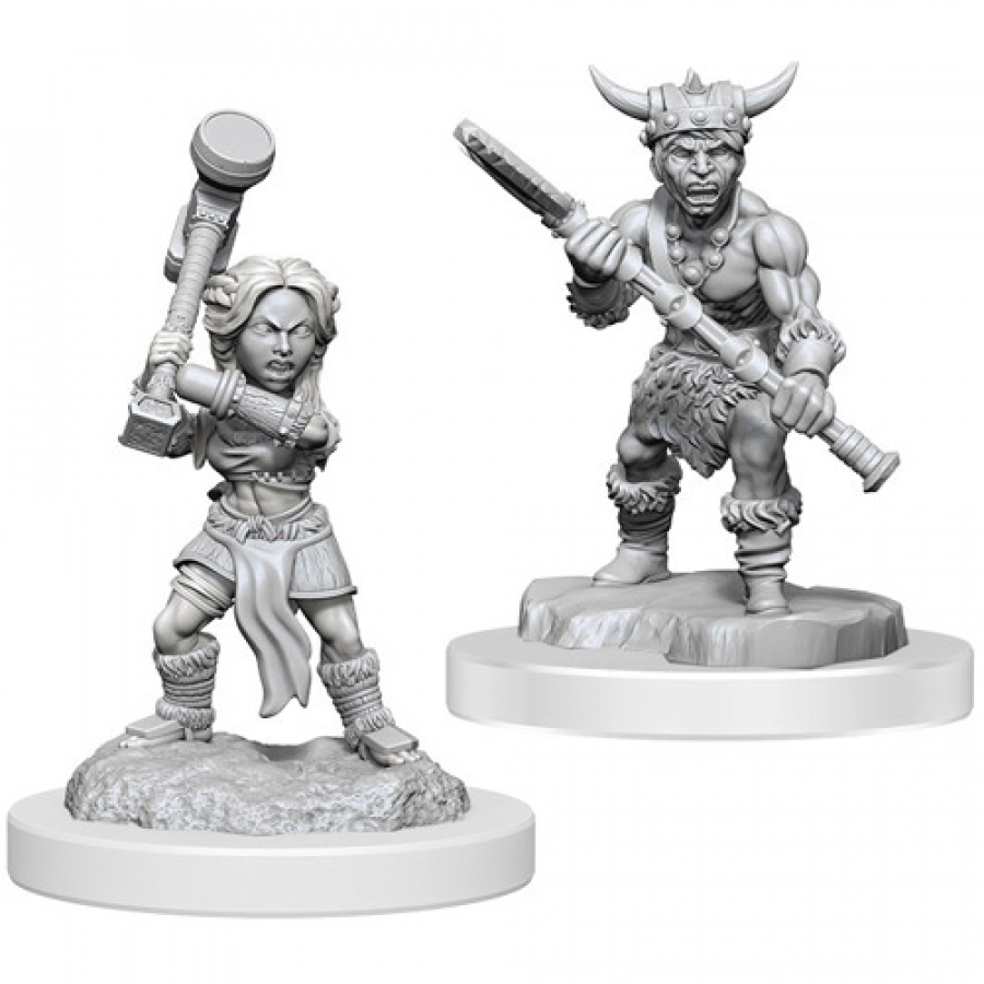 Dungeons & Dragons: Nolzur's Marvelous Miniatures - Halfling Barbarians 