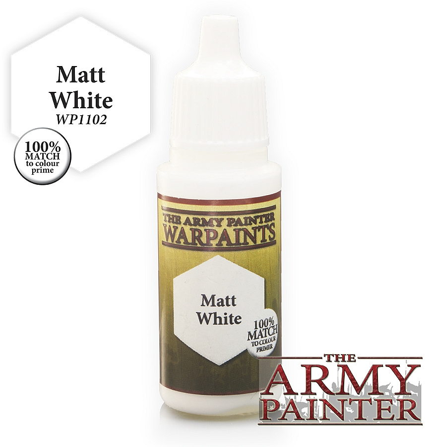 The Army Painter: Warpaints - Matt White (2022)