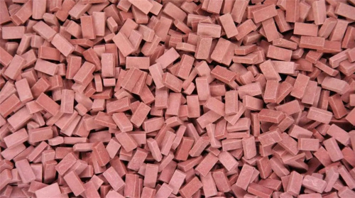 Juweela: Cegła - Ciemnoczerwona (3000 szt)