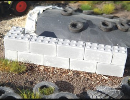 Juweela: Bloki betonowe z wypustkami (zestaw mały)