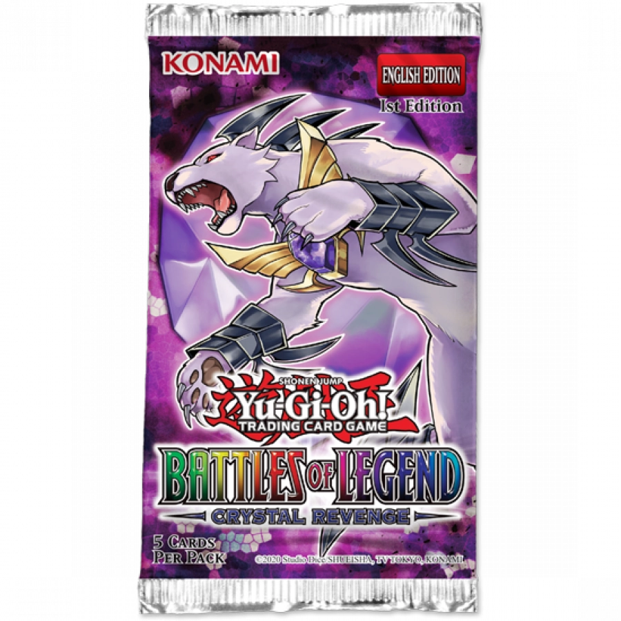 Yu-Gi-Oh! TCG: Battles of Legend - Crystal Revenge - Booster