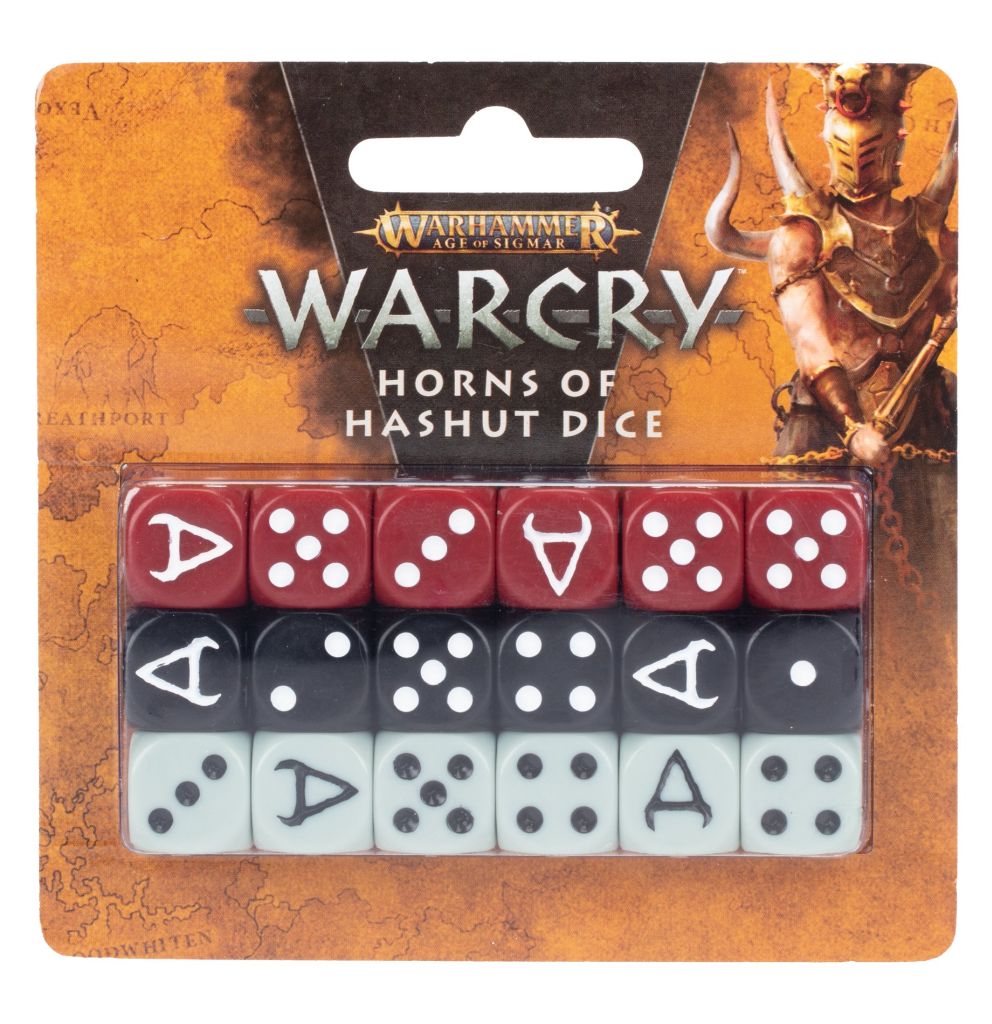 Warhammer Age of Sigmar: Warcry - Horns of Hashut Dice