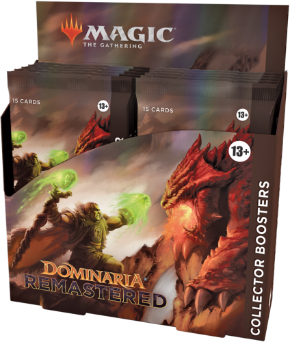Magic the Gathering: Dominaria Remastered - Collector Booster Box (12 sztuk)