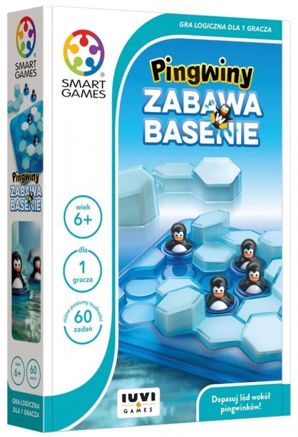 Smart Games: Pingwiny - Zabawa w basenie (edycja polska)