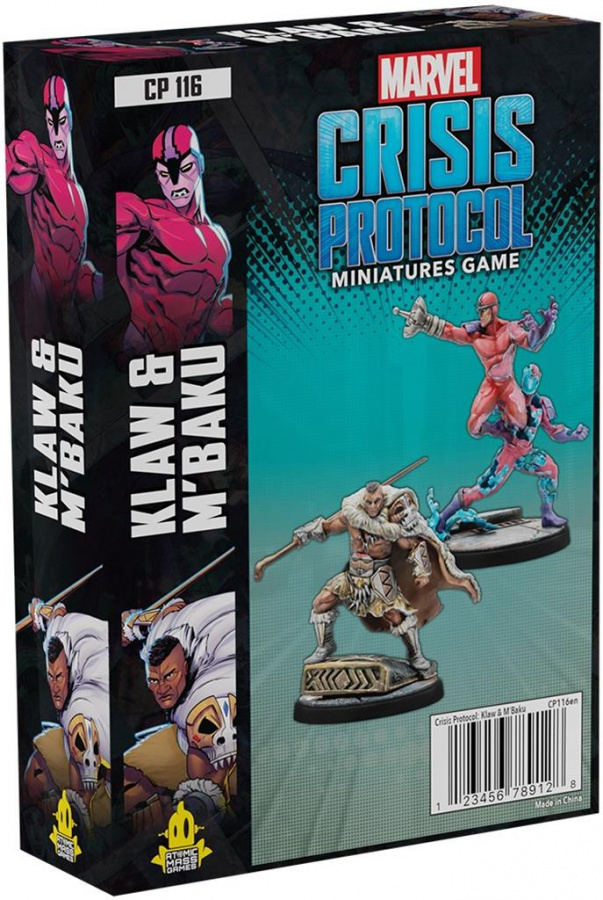 Marvel: Crisis Protocol - Klaw and M’Baku 