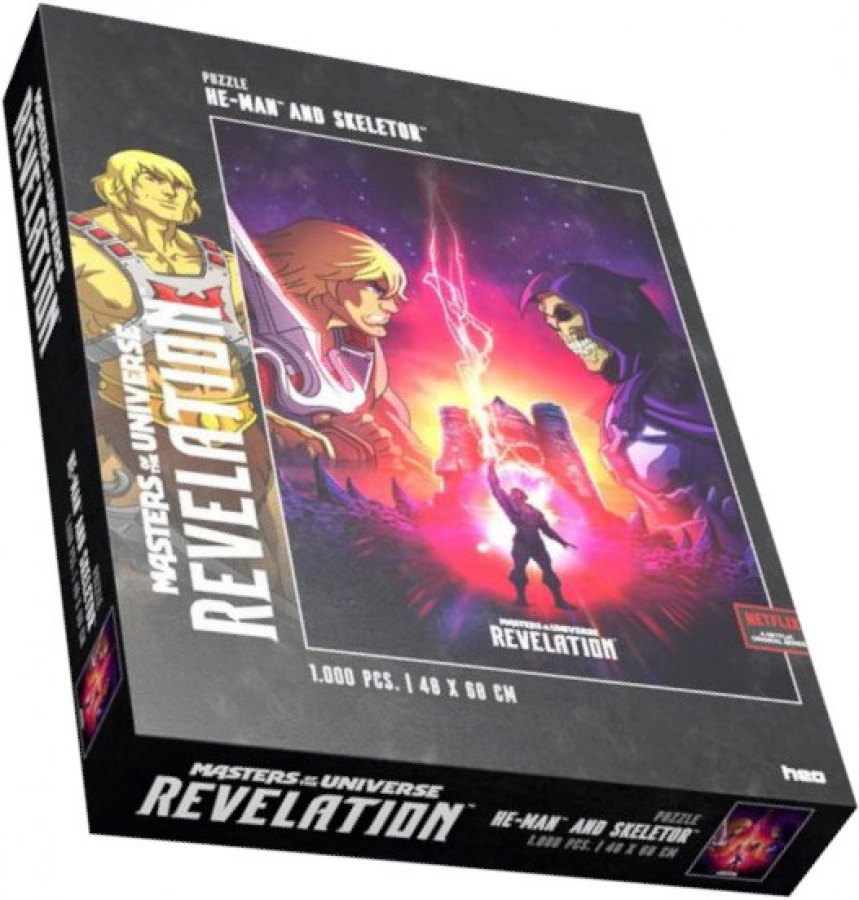 Puzzle: Masters of the Universe - Revelation - He-Man and Skeletor (1000 elementów)