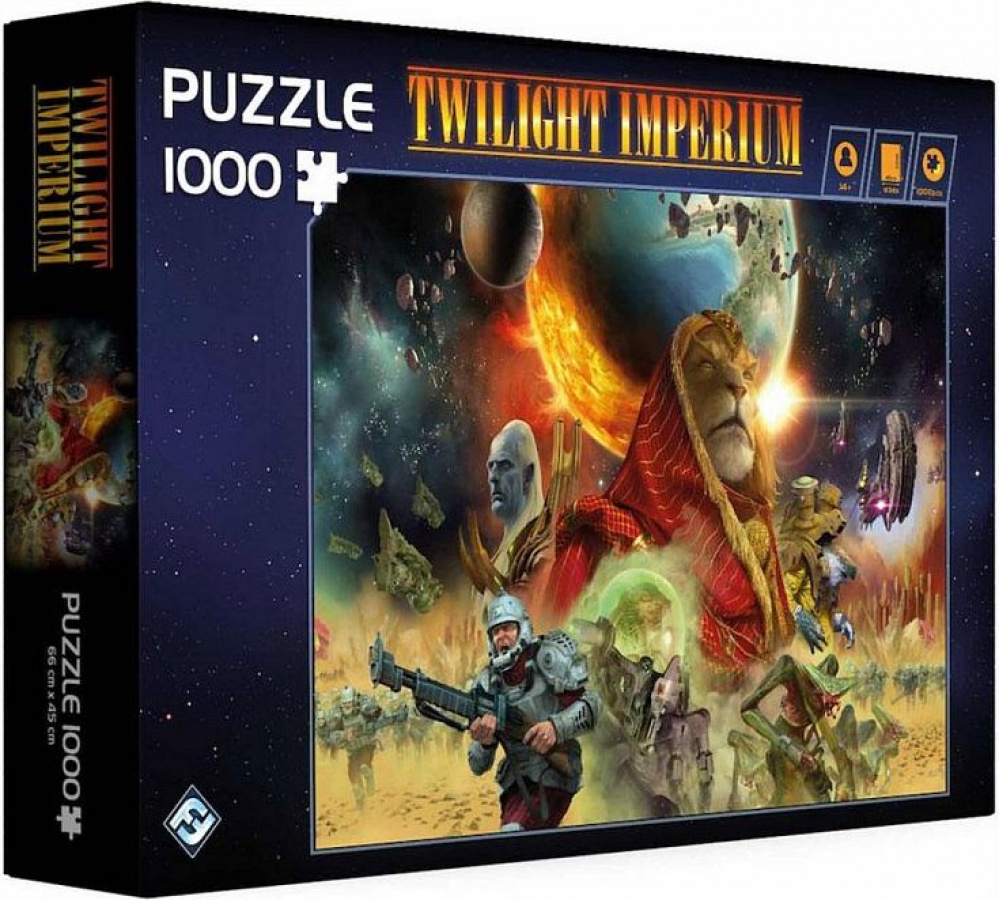 Twilight Imperium: Jigsaw Puzzle Poster (1000 elementów)