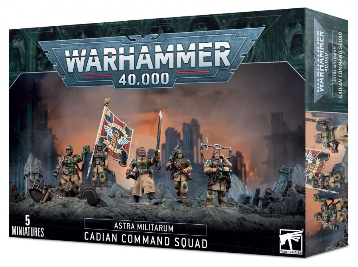 Warhammer 40,000: Astra Militarum - Cadian Command Squad