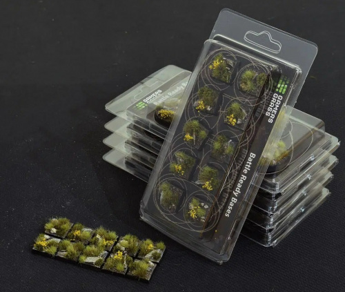 Gamers Grass: Bases Square - Highland 20mm (10 szt.)