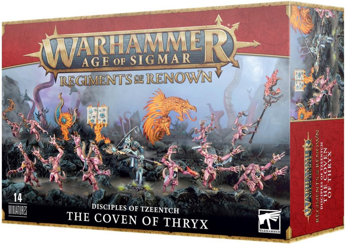 Warhammer Age of Sigmar: Regiments of Renown - Disciples of Tzeentch - The Coven of Thryx