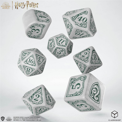 Harry Potter: Zestaw kości - Modern Slytherin - Biały