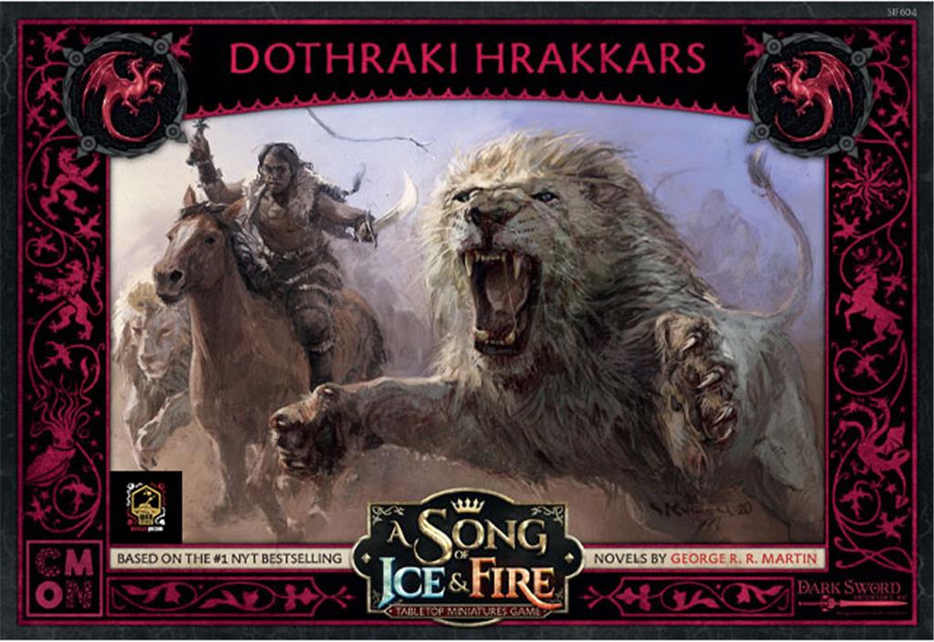 A Song of Ice & Fire: Dothraki Hrakkars (Dothrackie Hrakkary)