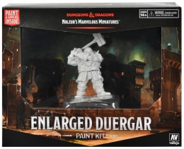 Dungeons & Dragons: Nolzur's Marvelous Unpainted Minis - Paint Kit - Enlarged Duergar