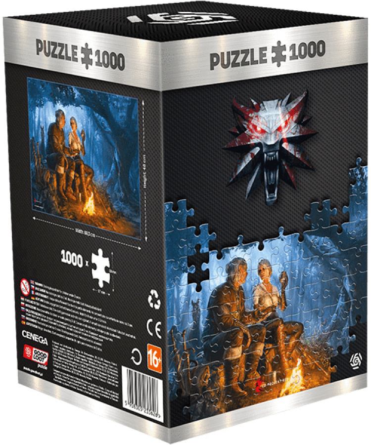 Good Loot Puzzle: Wiedźmin - Journey of Ciri (1000 elementów)