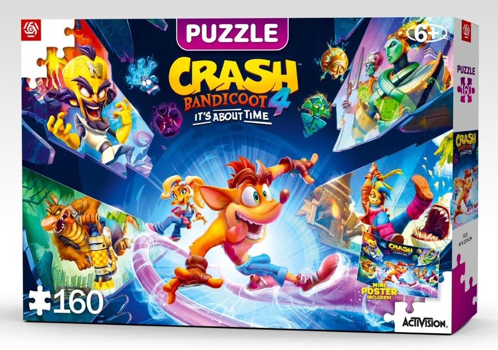 Good Loot Puzzle: Kids - Crash Bandicoot 4 - It's About Time (160 elementów)