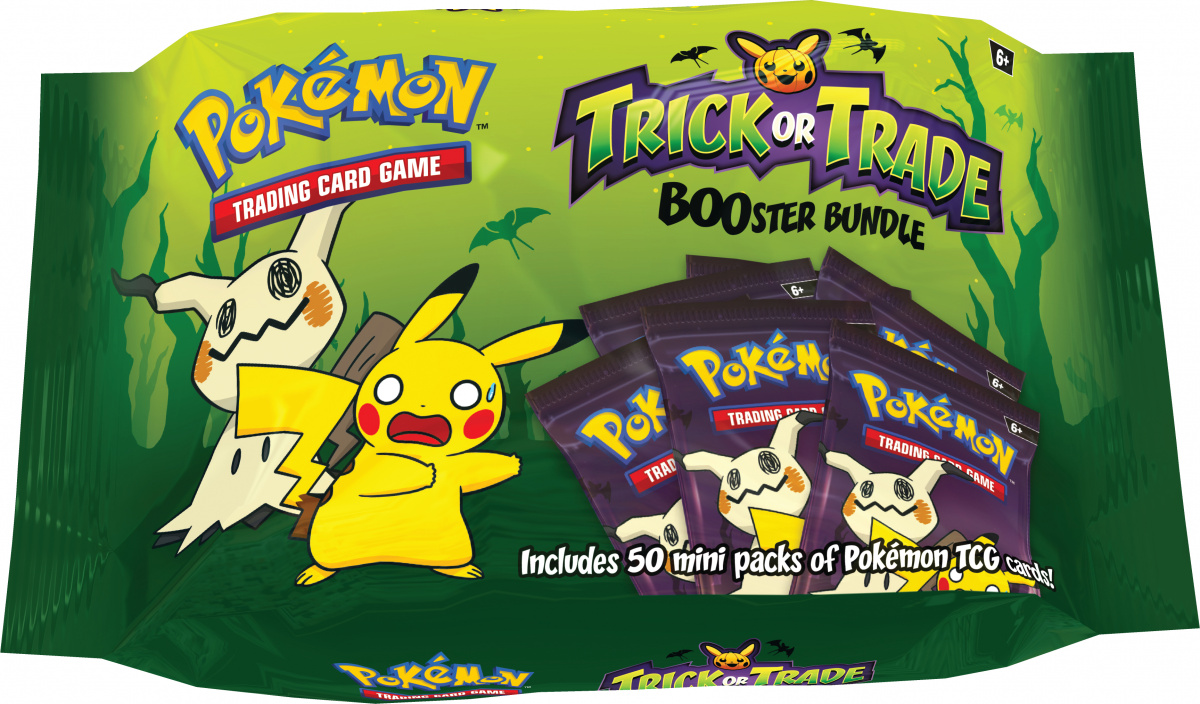 Pokémon TCG:  Trick or Trade 2023 Booster Bundle (50 sztuk)