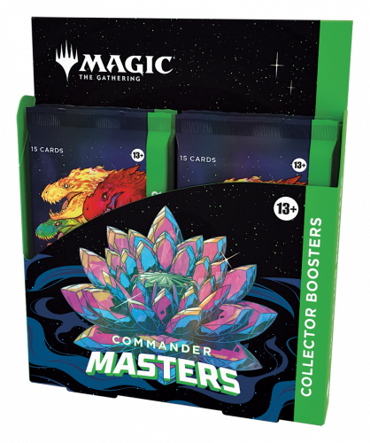 Magic the Gathering: Commander Masters - Collector Booster Display (4)