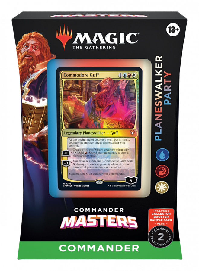Magic the Gathering: Commander Masters - Commander Deck - Planeswalker Party