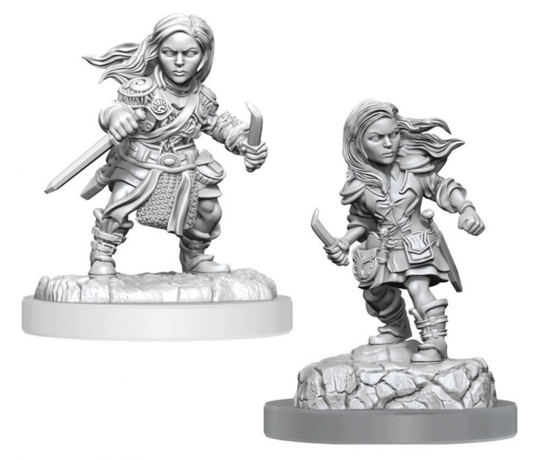 Dungeons & Dragons: Nolzur’s Marvelous Miniatures - Halfling Rogue Female