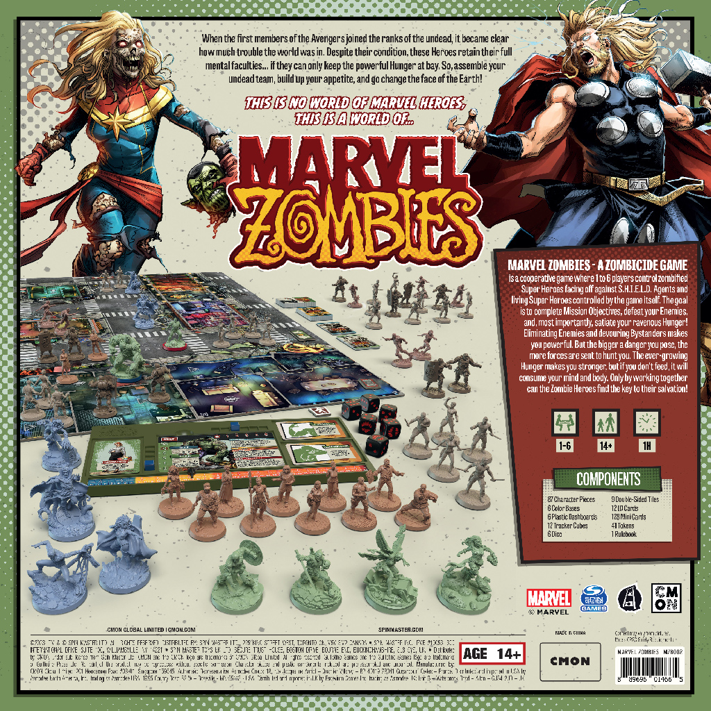 Marvel Zombies: Core Box Board Games Miniature Market, 54% OFF