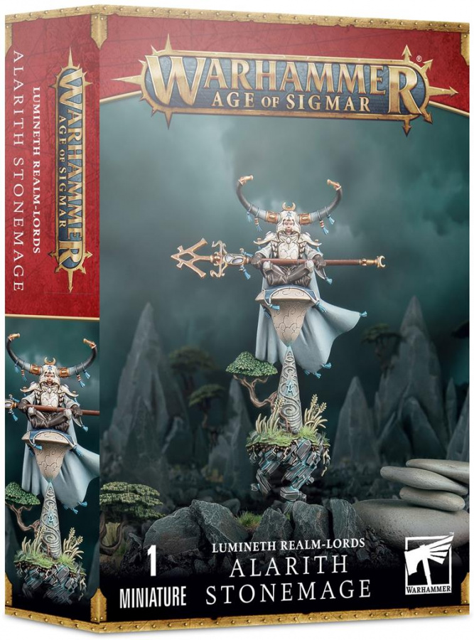 Warhammer Age of Sigmar: Lumineth Realm-Lords - Alarith Stonemage