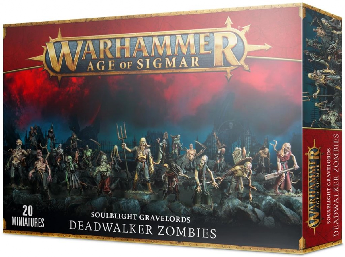 Warhammer Age of Sigmar: Soulblight Gravelords - Deadwalker Zombies