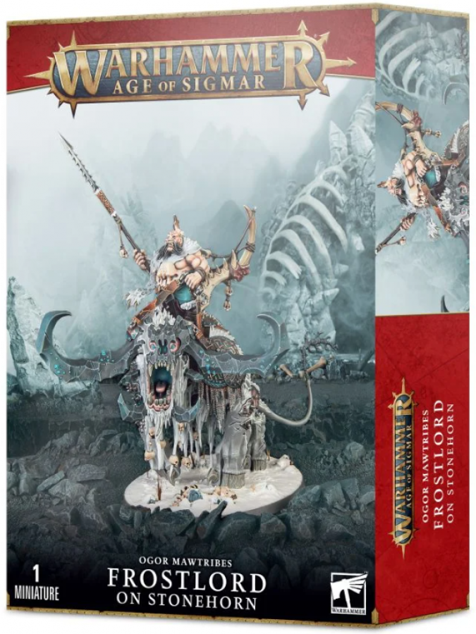 Warhammer Age of Sigmar: Ogor Mawtribes - Frostlord on Stonehorn