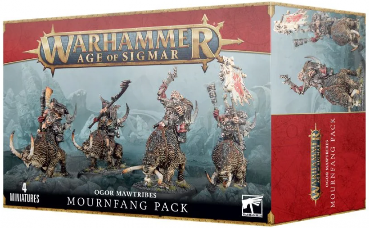 Warhammer Age of Sigmar: Ogor Mawtribes - Mournfang Pack