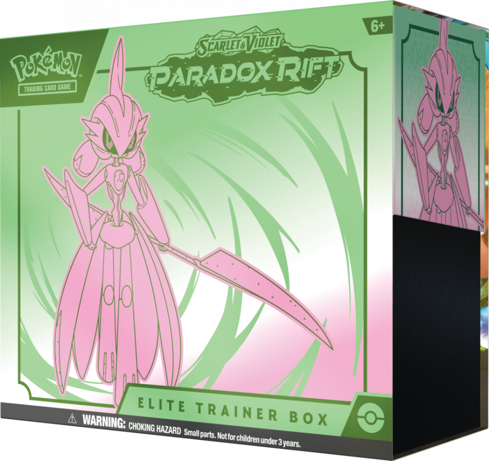 Pokémon TCG: Scarlet & Violet - Paradox Rift - Elite Trainer Box - Iron Valiant 