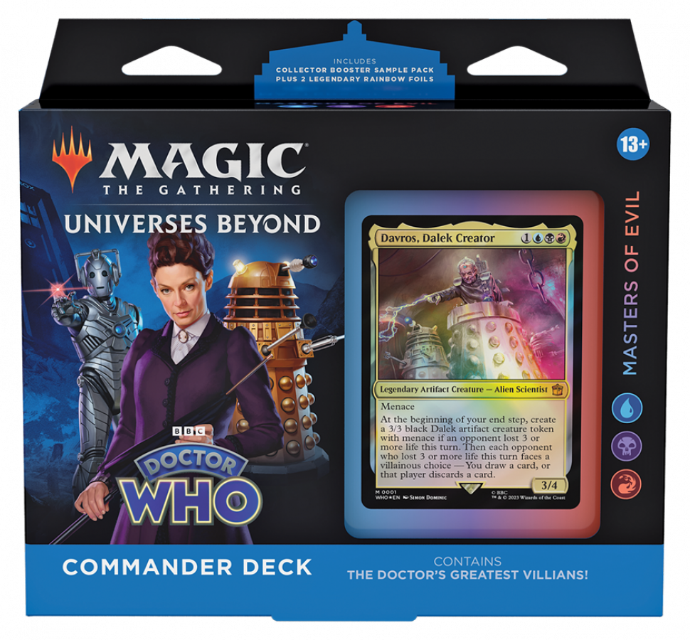Magic the Gathering: Universes Beyond - Doctor Who - Commander Deck - Masters of Evil