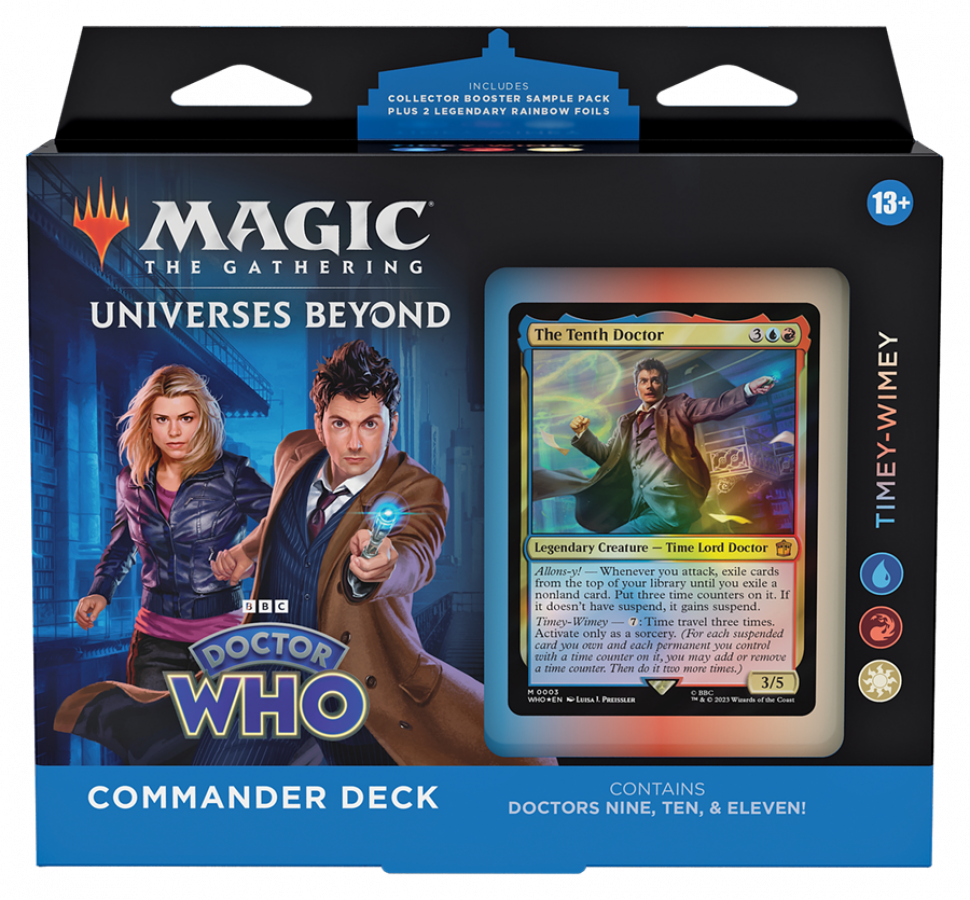 Magic the Gathering: Universes Beyond - Doctor Who - Commander Deck - Timey-Wimey
