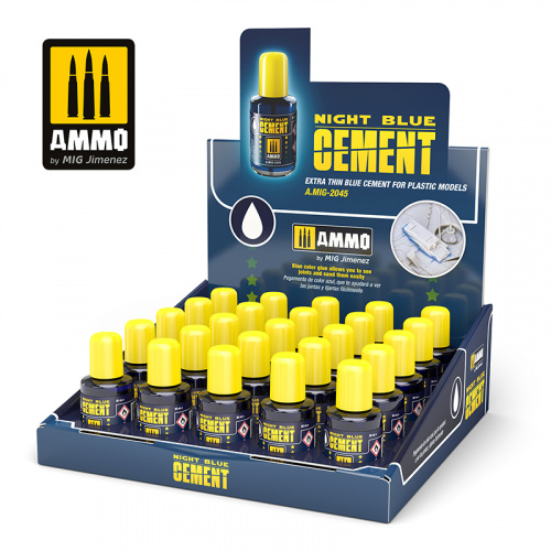 Ammo: Night Blue Cement Display (25)