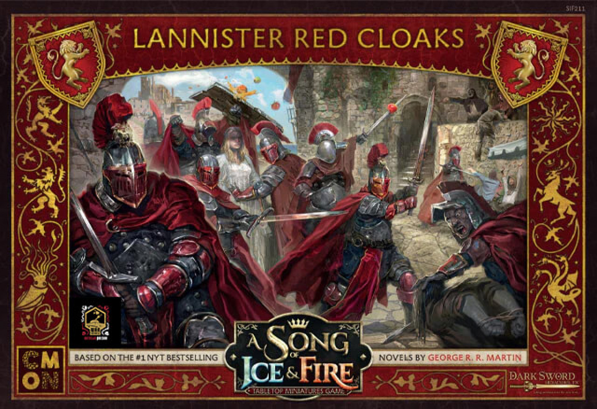 A Song of Ice & Fire: Lannister Red Cloaks (Czerwone Płaszcze)